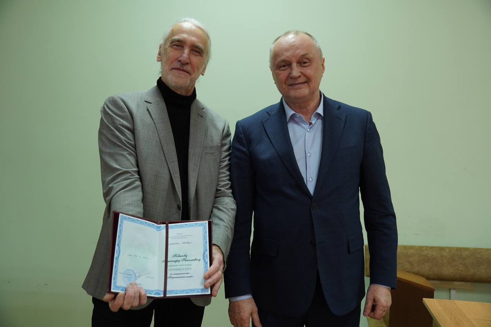 Учёный совет в НИ РХТУ.