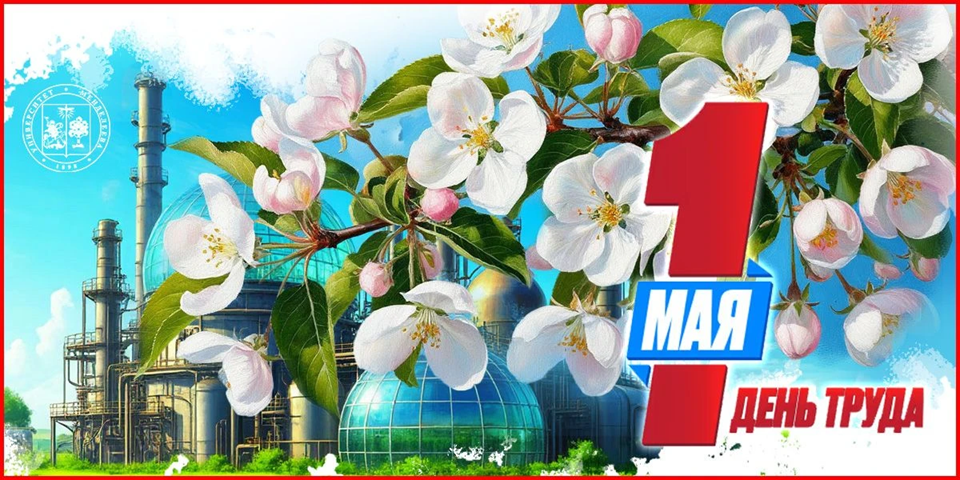 От всей души поздравляю с 1 Мая, Праздником Весны и Труда!