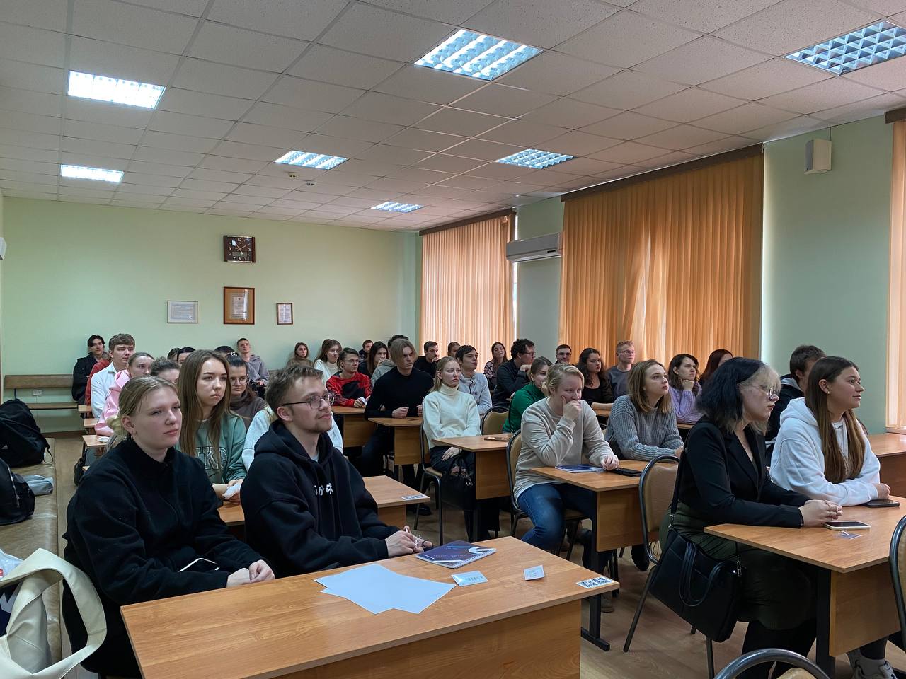 В НИ РХТУ состоялся показ киноленты «Тула 1941», подготовленную телеканалом «Первый Тульский»