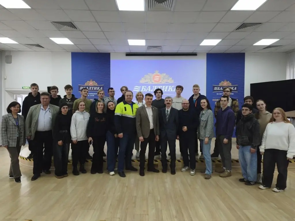 Экскурсия на предприятие ООО «Пивоваренная компания «Балтика» в г. Тула