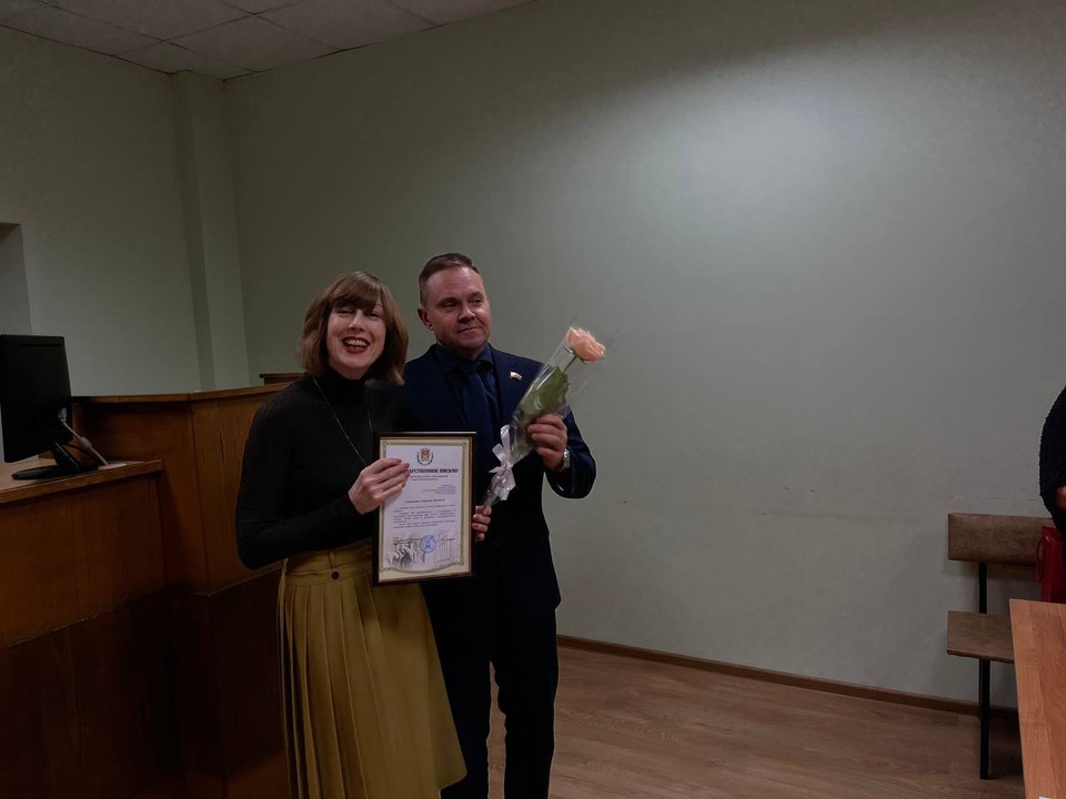 27 ноября в Новомосковском институте РХТУ состоялось заседание Учёного совета, в рамках которого прошла церемония награждения сотрудников и студентов института.