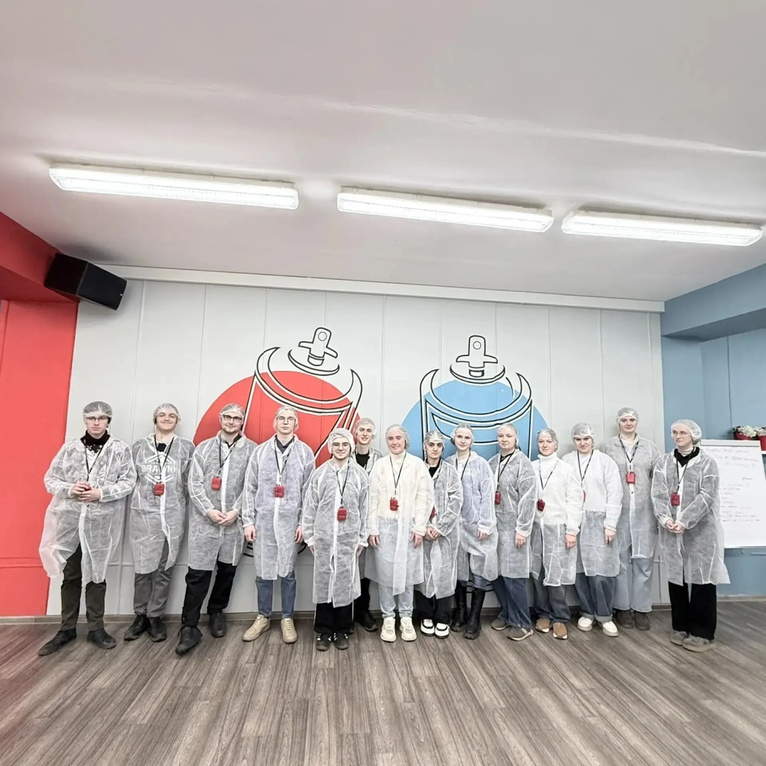 Наши студенты на предприятии «Аэрозоль Новомосковск»!